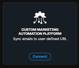 Custom Map Integration Tile